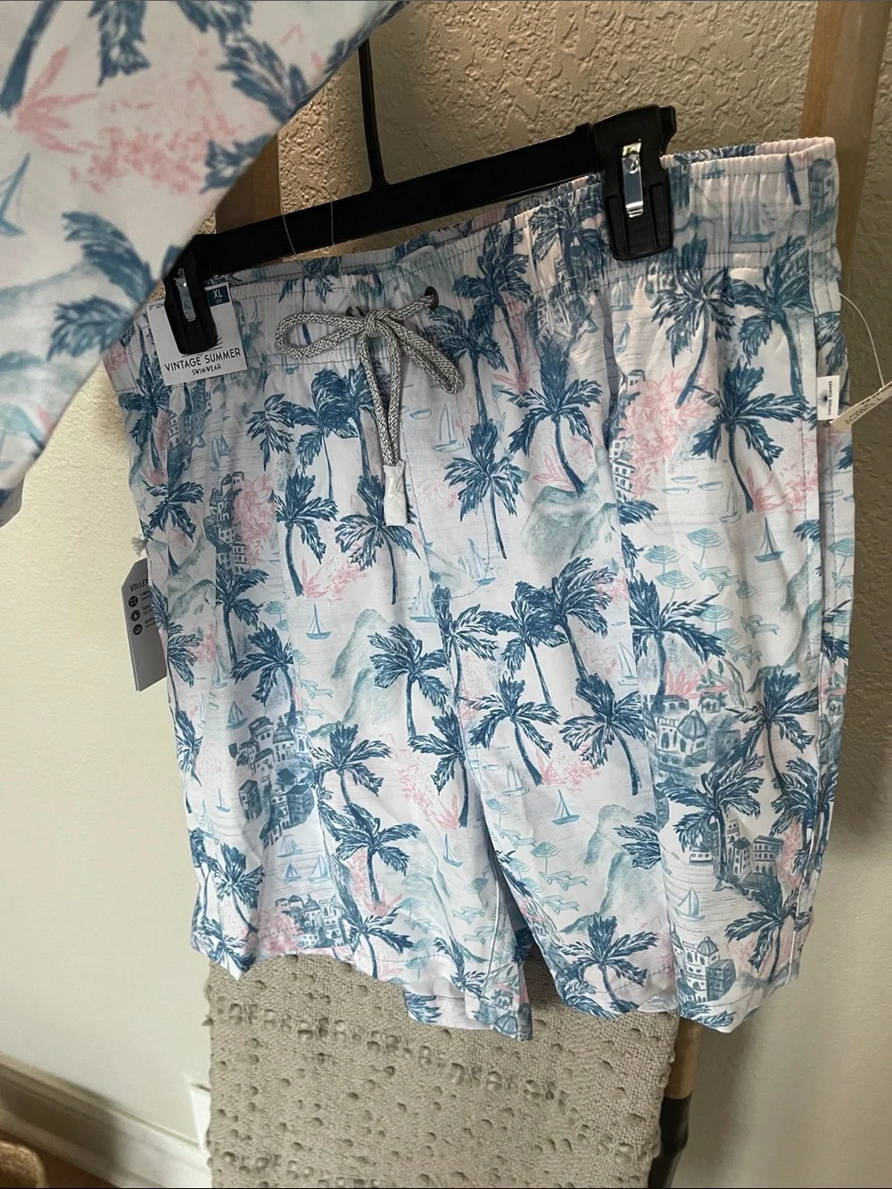 2 Piece Cabana Set - Beach Buttondown &  Swim Shorts